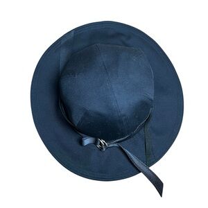 Ground Y Yohji Yamamoto Black Cotton Utility Hat Adjustable Strap Japan Safari